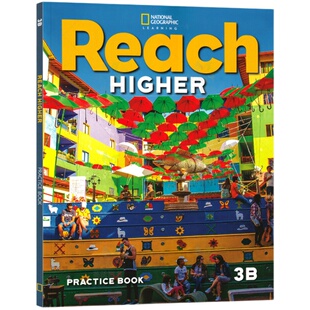 美国国家地理reach higher 少儿英语教材1A-5B学生用书+练习册 reach英语 青少年英语综合性教材 原版进口