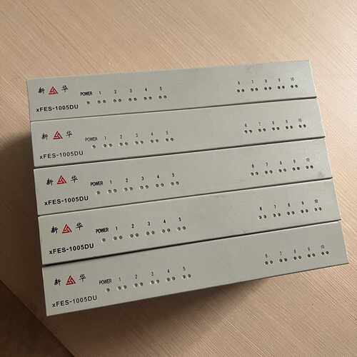 溢价-新华 xFES-1005DU 工业级交换机，10口千兆网口，