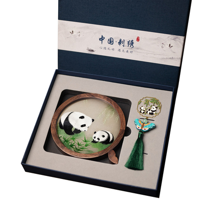 苏州绣美中式非遗双面绣特色礼品