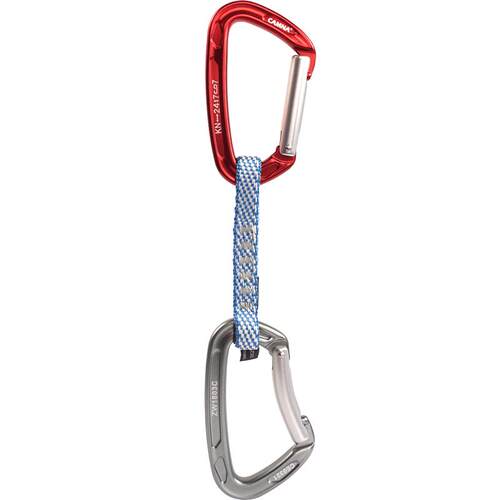 坎乐户外登山攀岩攀冰保护快挂尼龙扁带快挂主锁安全直弯门快挂组