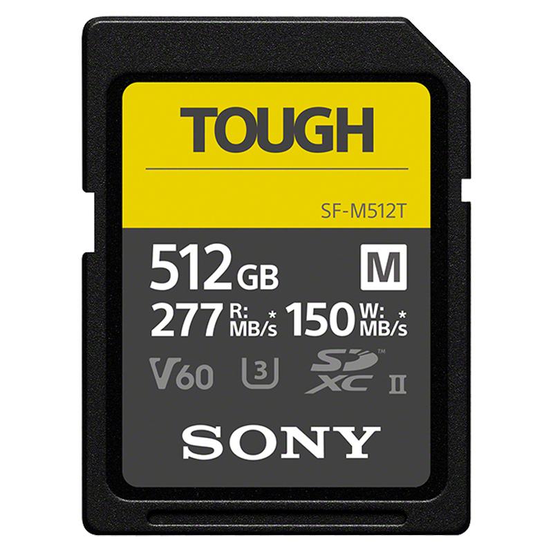 SONY索尼V60sd卡512g相机内存卡SF-M512T三防TOUGH高速存储卡A7M4