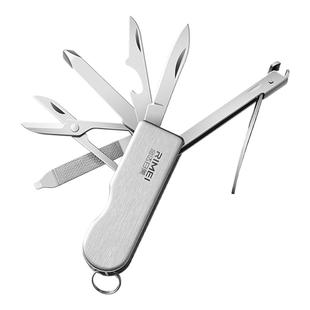 金达日美多功能水果刀户外露营便携折叠小刀子锋利高硬度瑞士军刀