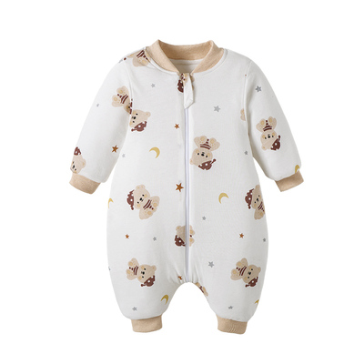 宝宝恒温睡袋秋冬夹棉