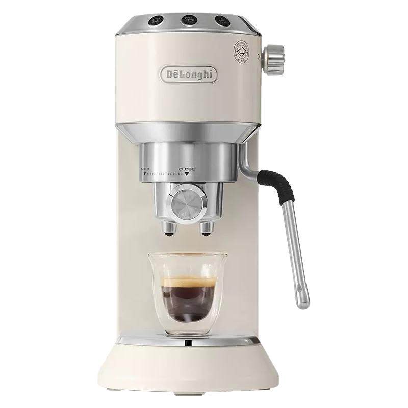 Delonghi/德龙 EC885.CR意式半自动咖啡机家用办公室小型奶泡机