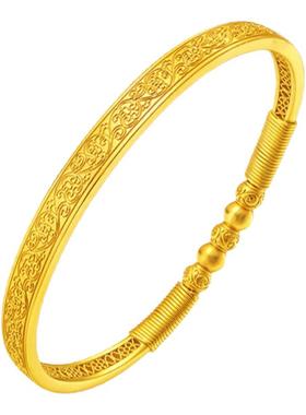 CAMIERY 百搭时尚盛世华彩手镯保色气质复古好看轻奢小众精致手镯