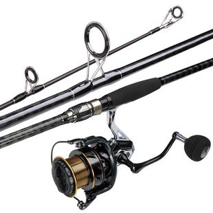 雷强锚杆超远投路亚锚鱼竿三节超轻超硬2.7/3.0/3.3米大导环XXH调