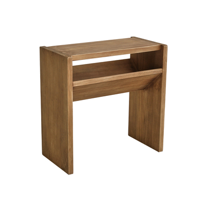 实木原木风简约客厅沙发边几