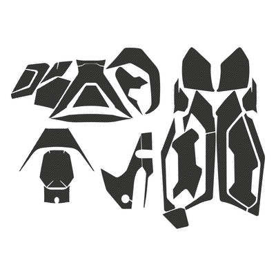 本田ADV150车贴碳纤维保护贴耐磨