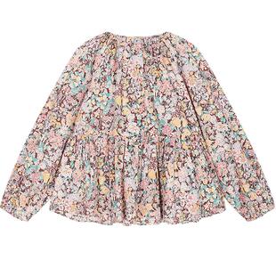 新款江南布衣童装长袖衬衫A型宽松25秋女童jnbybyjnby1P8213530