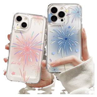 适用opporeno15pro手机壳新款女findx9pro软x8s+烟花14/11/12透明硅胶10por+高级外壳x7ultra新年k9/x6保护套