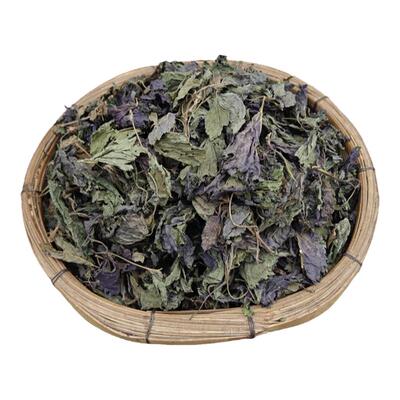野生紫苏叶新鲜干货食用泡茶香料