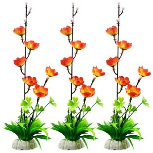 酒店摆盘花小摆件寿司仿真小花凉菜盘饰意境菜刺身装饰花草点缀花