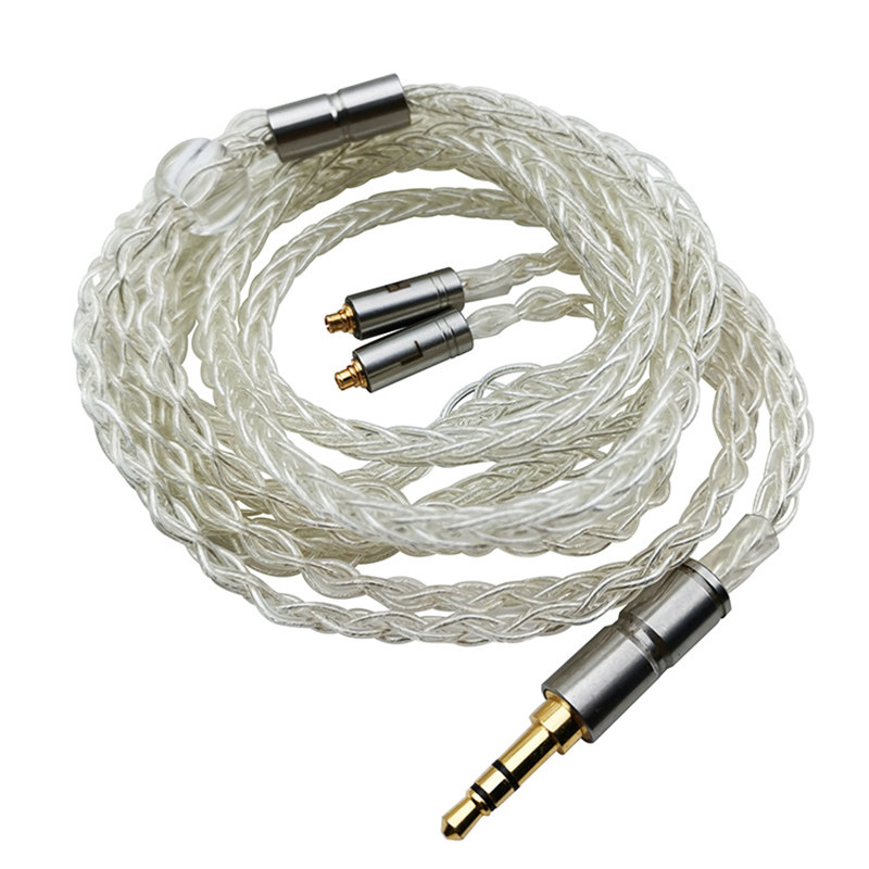 耳机升级线mmcx纯银hifi发烧线se846/535/ue900/t9ie xba-Z5镀银