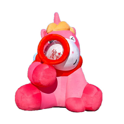 网红充气马气模那年迎新跨年气模