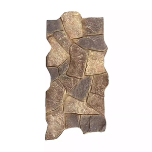 pu石皮龟纹石城堡石白沙岩pu仿石材文化石背景墙文化砖外墙仿石砖