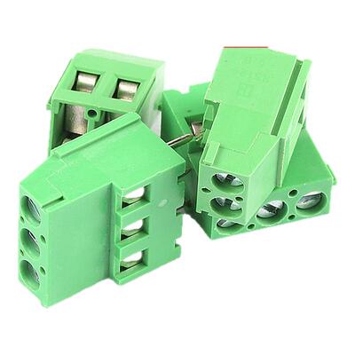 接线端子柱KF129 2P 3P间距5.0MM可拼接螺钉式接插件300V/25A 2个