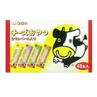 日本进口OHGIYA扇屋鳕鱼奶酪条咸芝士干酪棒宝宝儿童营养小零食