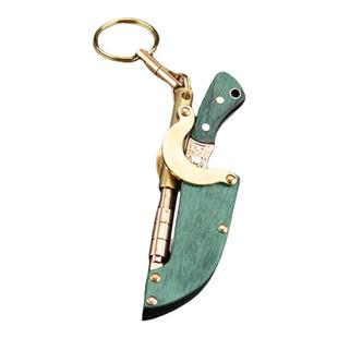 新款DMD酷小刀高档锻打小刀钥匙扣美工刀挂件开箱多用果皮手工刀