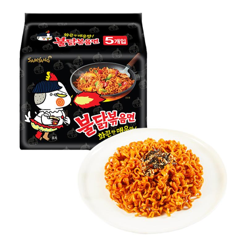 【三養(yǎng)火雞面】韓國進口火雞面方便面辣泡面夜宵速食拌面samyang
