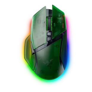 Razer雷蛇巴塞利斯蛇V3专业版35K幻影绿三模无线电竞游戏RGB鼠标