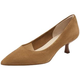 思加图2026新款Melody高跟鞋法式通勤细跟尖头女单鞋EGK10AQ6