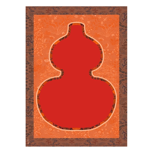 懿心阁a4葫芦创意硬笔书法作品纸书法纸钢笔字练字专用纸小学生古诗书写纸空白加厚写字纸成人毛笔展示纸