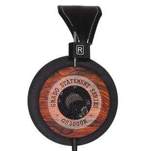 歌德/GRADO GS3000X 头戴式HIFI发烧hifi黄檀木碗旗舰耳机