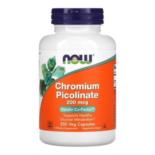 NowFoods诺奥吡啶甲酸铬胶囊守护血管健康