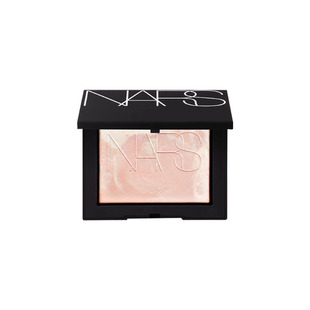 NARS纳斯2025新品极昼粉嫩大白饼定妆蜜粉饼 奶橘肉粉24H柔焦控油