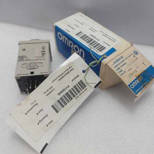 Omron H3BH-8 Timer Power Off Delay Time 0.5/1/5/10m