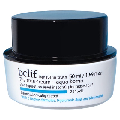 韩国belif碧研菲水滴膨润面霜