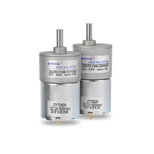 ZGA/B37RG正科电机微型直流减速电机12v调速马达大扭矩正反转24V