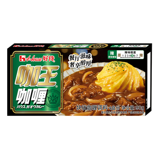 好侍咖王日式咖喱块家用咖喱调味料咖喱饭浓郁醇厚辣味90g*1盒