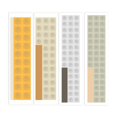 徽韵书法考级格子带半生半熟宣纸