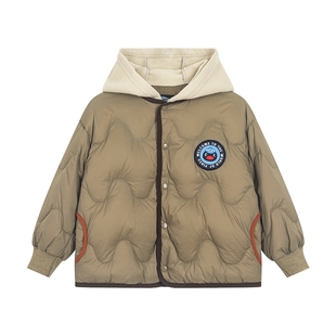 【商场同款】马拉丁Pingu企鹅25冬新款男小童轻薄羽绒服