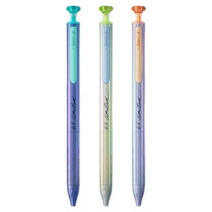 点石制笔赛场限定闪电时空舱赛博光年硬核太空仓黑色按动静音中性笔0.5速干太空舱学生考试专用黑科技钢笔