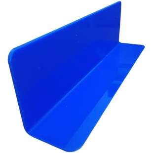 防掉亚克力挡板遮丑塑料板防水台盆缝隙隔板挡条置物架黑白蓝透明