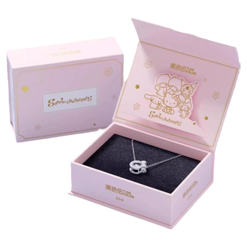 Hellokitty高颜值纯银项链礼盒