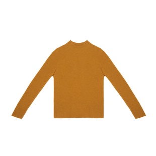 谜阿凰【金多多美丽诺】半高领长袖打底衫秋冬上衣女百搭内搭新款