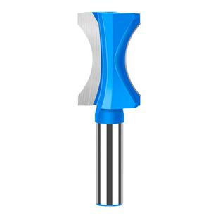 名刃平底弧形刀线条刀木工铣刀具雕刻机机刀具吊锣刀圆弧刀1/2柄