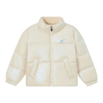 【90%】New Balance nb童装女童冬保暖时尚短款羽绒服ND7PE43022