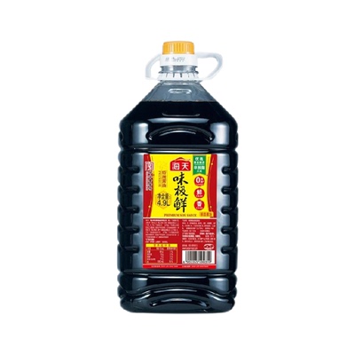 海天味极鲜特级生抽阳光酿晒4.9L