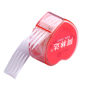 双眼皮贴女网状隐形蕾丝肉色肤色自然无痕透气胶带卷细窄款600贴