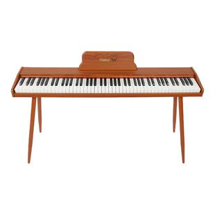 【百亿】VOICEPAL声派V525棕色88键重锤电钢琴初学专业便携电子琴