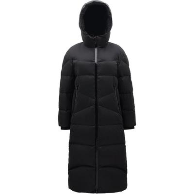 都市机能超长加厚防风保暖羽绒服