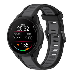 适用于佳明Garmin手表265表带Forerunner255music/265硅胶165同款fenix8/7/5表带Vivoactive4表链Venu3S配件