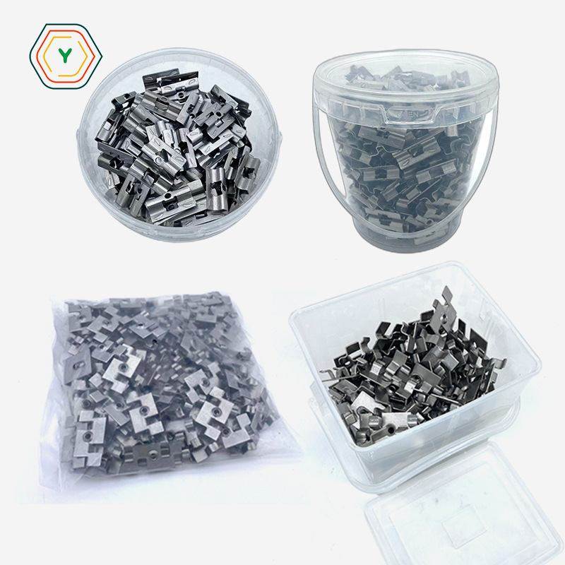 供应木塑地板不锈钢卡扣木塑地板连接不锈钢