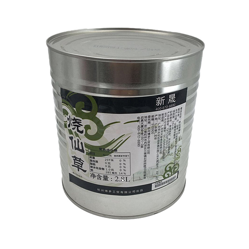 博多家园烧仙草汁 灌装奶茶配料甜品仙草汁  博多台湾仙草汁2.8L