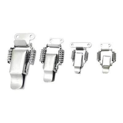 PKWS1/PKWS2不锈钢304弹簧卡搭扣箱扣锁扣门扣鸭嘴扣PKWS3/PKWS4