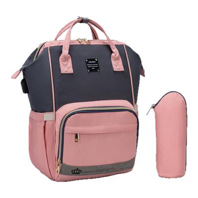LEQUEEN妈咪包背包双肩USB手提大容量新款时尚孕妇多功能母婴包